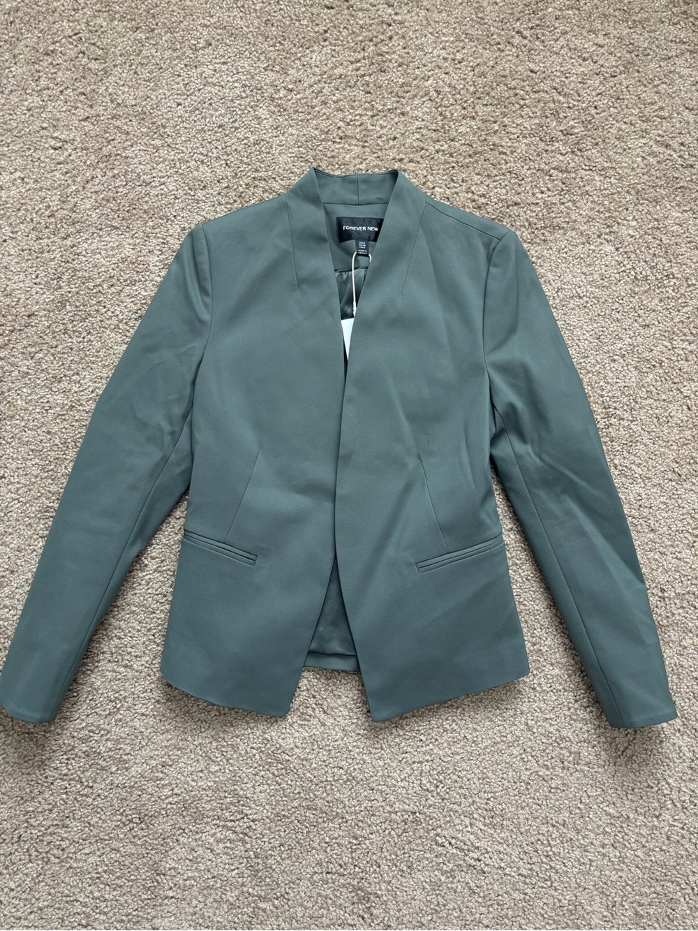 Forever New Olive Tailored Blazer